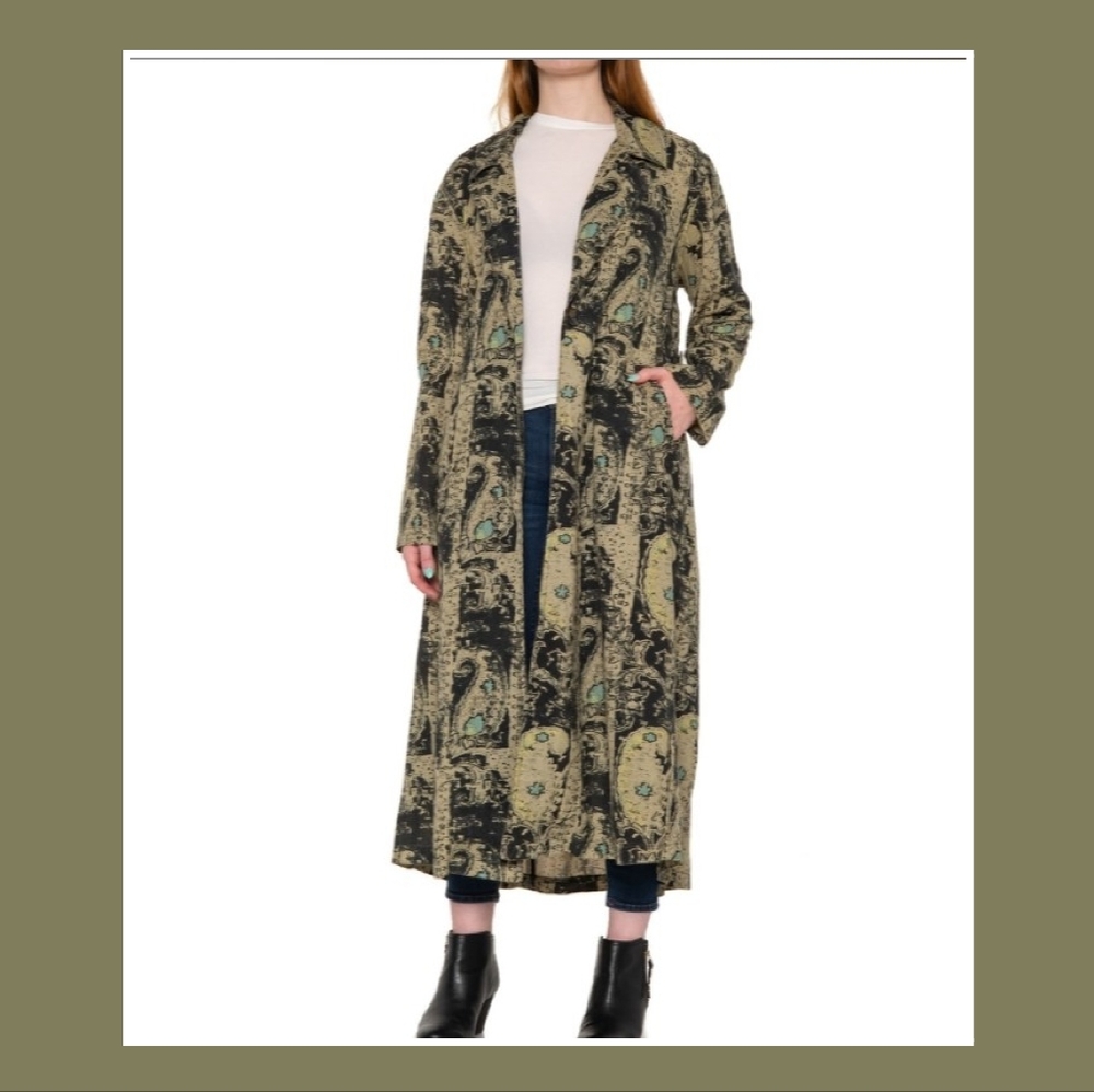 FREE PEOPLE DUSTER JACKET.